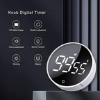 AVINIA Digital Kitchen Timers, Visual timers Large LED Display Magnetic - Image 2
