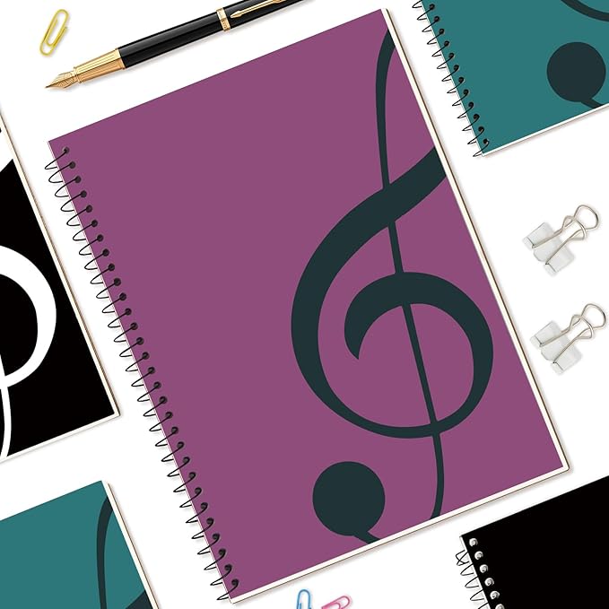 MOREYES Music Notebook Composition Manuscript Staff Notebook - Image 4