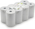 2 1/4" x 150' White Adding Machine Paper Rolls – One Ply Register/Calculator/10-Key Paper for Printing Calculators and Registers – 16 Rolls