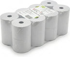 2 1/4" x 150' White Adding Machine Paper Rolls – One Ply Register/Calculator/10-Key Paper for Printing Calculators and Registers – 16 Rolls