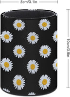 DIYYAO Personalize Sunflower Pattern Circular Pen Holder - Image 2