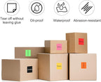 PATIKIL 3 x 5 Inch Rectangle Inventory Color Coding Labels 1 Roll, Square - Image 5