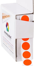 ChromaLabel 0.50 Inch Round Label Removable Color Code Dot Stickers, 1000 by ChromaLabel