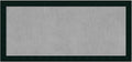 Amanti Art Black Framed Magnetic Board 24x52 Oversize Vision Board by AmantiArt
