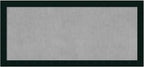 Amanti Art Black Framed Magnetic Board 24x52 Oversize Vision Board by AmantiArt