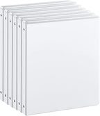 0.5-inch 3-Ring Binder with 2 Interior Pockets, 0.5'' Basic Binders Holds US by SuinOffice