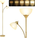 RISLG Floor Lamp, Standing lamp, Stepless Dimming Brightness, Included 9W and by Rislg