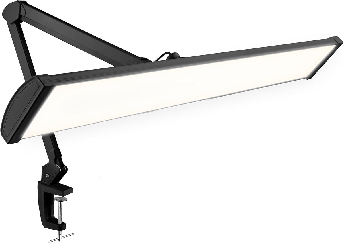 Neatfi Pro 4500 Lumens 50W LED Task Lamp with Clamp, CRI 95, CCT (Black-7)
