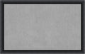 Amanti Art Black Framed Magnetic Board 27x43 Large Vision Board by AmantiArt