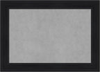 Amanti Art Black Framed Magnetic Board 21x29 Medium Vision Board by AmantiArt