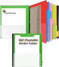Tashkummy 360 Pivotable Project Organizer, 3 Ring Binder by 360%C2%B0PivotableBinderNotebook