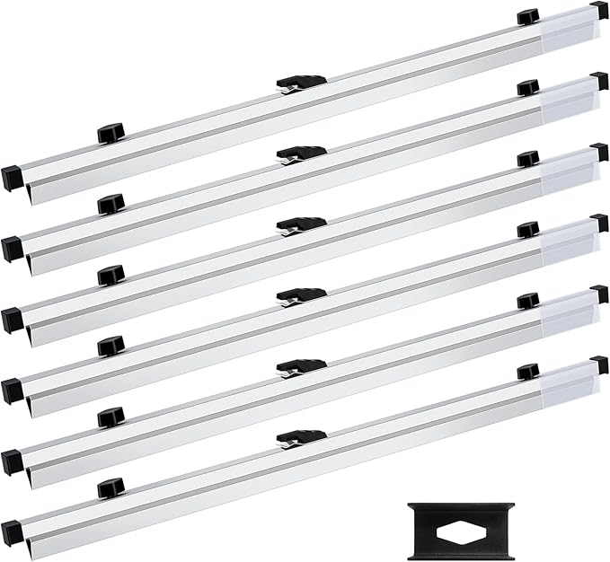 Togarhow 6 Pack Blueprint File Hanging Clamps 30" Blueprint File Clips by Togarhow