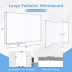 DOLLAR BOSS Large White Board 60 x 48 Inch Foldable Magnetic Whiteboard - Image 2