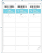 Methdic Address Labels 1" x 2-5/8" 900 Labels Sticker Paper - Image 2