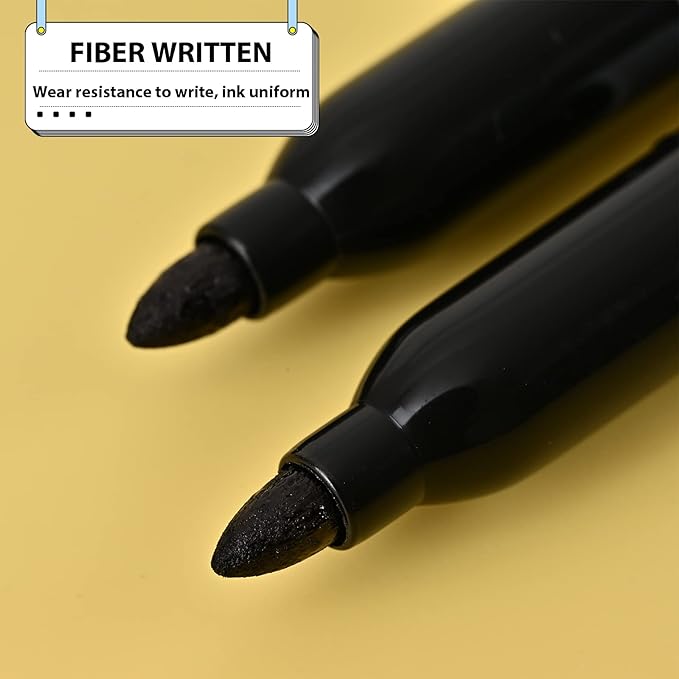 Affisure Permanent markers, 100 packs permanent markers bulk, quick dryingin - Image 6