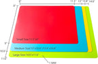 4 Pieces Flexible Cutting Board mats, Plastic Cutting Boards - Image 3