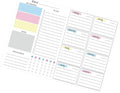 JAMIEKA 52Color Weekly Tearable Planners Pad by Unknown