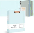 Ospelelf 2 Inch Clipboard Binder 3 Ring Leather Binder by OspelelfOfficeSupplies