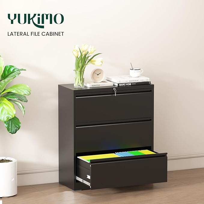 3 Drawer Lateral File Cabinet - Image 3