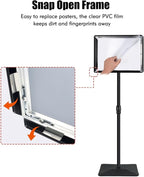 Golemas Adjustable Sign Stand for Display, - Image 4