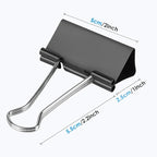 Ufmarine Extra Large Binder Clips 2 inch, Big Paper Clips - Image 2