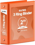SUNEE 3 Ring Binder 2 Inch 1 Pack by SUNEE