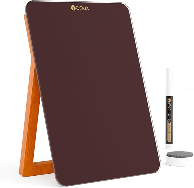 YEOUX Glass Small Whiteboard by Yeoux