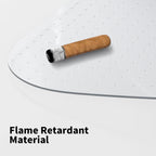 Office Chair Mat for Carpet, 36 Inch Round Chair Mat PVC Clear Chair Mat Easy Clean with Non-Slip Studded for Home Office Chair | Computer Desk Chair Mat, Rolling Carpet Chair Mats with Non-Slip Studded, Carpet Protector for Home Office Low Pile Carpet