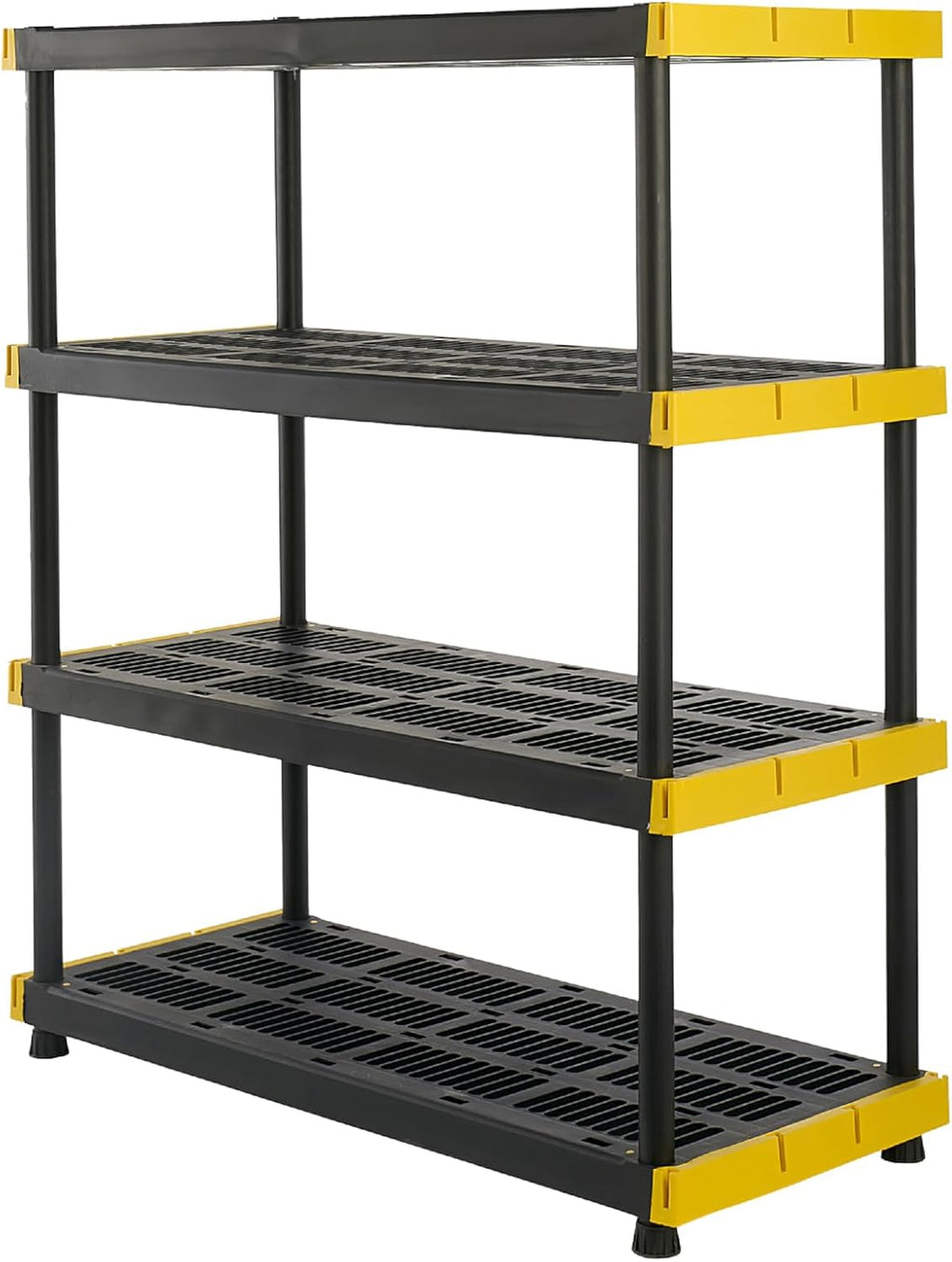 cx 4-tier heavy duty plastic storage shelves for, main product view