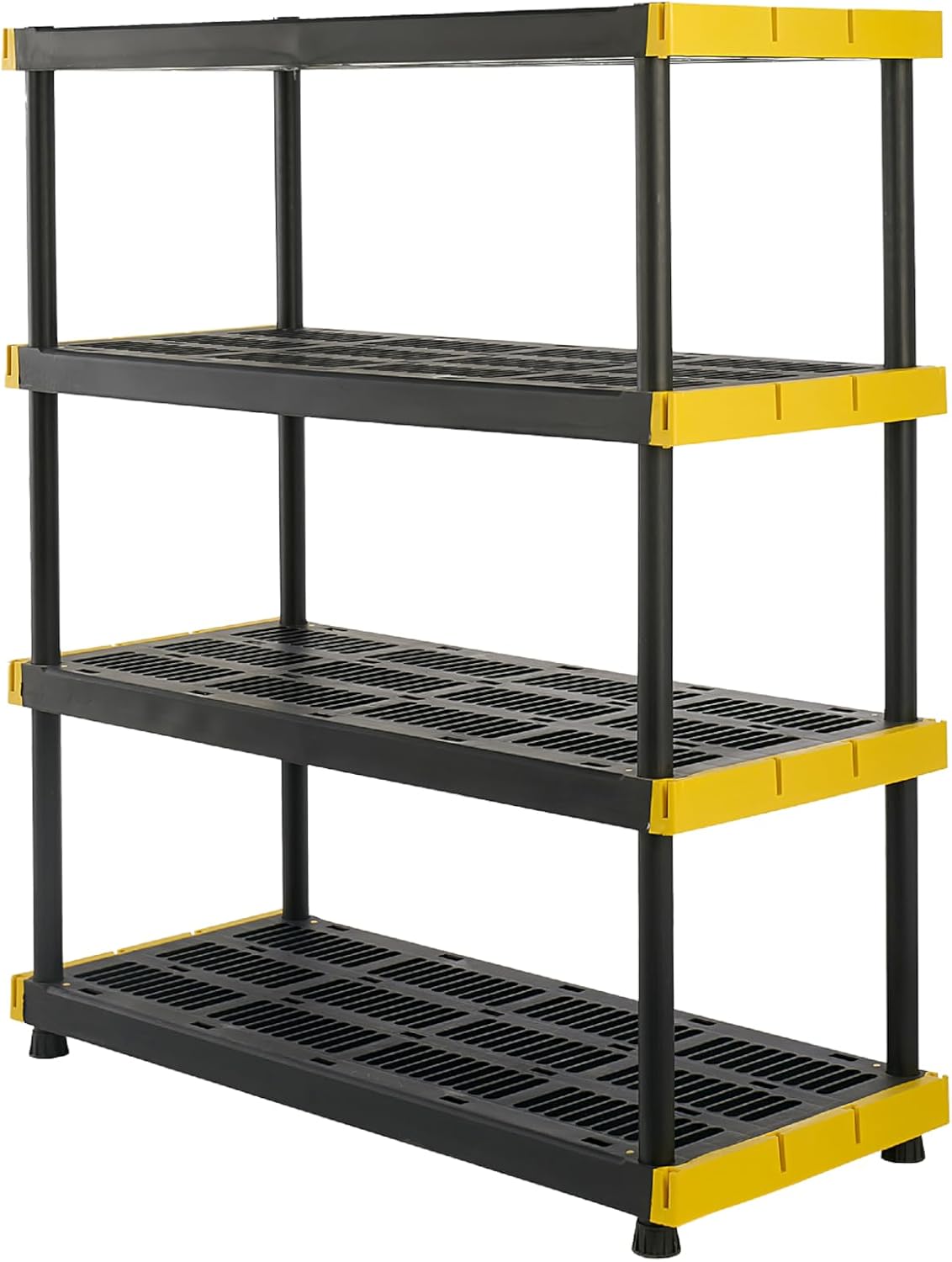 cx 4-tier heavy duty plastic storage shelves for, main product view