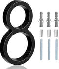 5" Floating Stainless Steel Address House Number, Modern Metal Anti-Rust House by MerearDecoration