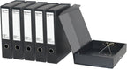 URbantin 6 Pack Foldable Plastic Box Files A4