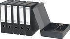 URbantin 6 Pack Foldable Plastic Box Files A4 by URbantin