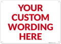 Custom Sign, Personalized Metal Signs, Customize by SigoSigns