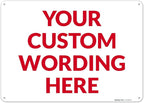 Custom Sign, Personalized Metal Signs, Customize by SigoSigns