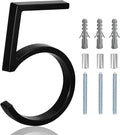 5" Floating Stainless Steel Address House Number, Modern Metal Anti-Rust House by MerearDecoration