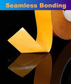 Ultra-Thin Clear Double Sided Adhesive Tape 2 Inch x 85FT Heavy Duty Two Side - Image 4