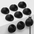 SmiLife Cable Clips Phone Cord Holder, Charger Cord Organizer, Cable Management by MYKURS