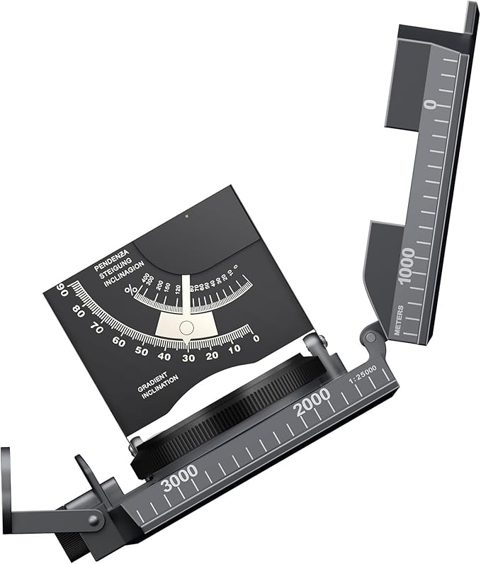 Anbte Compass Hiking Survival, IP65 Waterproof Metal Compass - Image 9