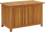 vidaxl garden storage box 35.4"x19.7"x22.8" solid wood acacia, main product view
