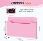 Feifeiya Magnetic Pocket File Holder Large File Folder Organizer Paper Mail - Image 2