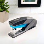 Swingline Stapler, 25 Sheet Capacity, Optima 25, Jam Free, Reduced Effort, Soft Grip, Blue and Gray (66404) (Pack of 6)