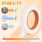 SEBETOW Masking Tape Bulk 10 Packs 0.75 Inch - Image 4