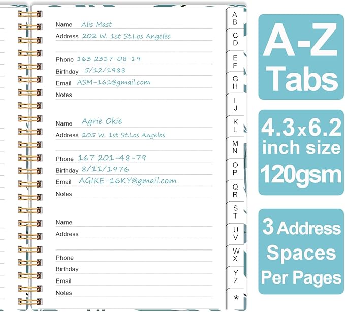 Address Book with Alphabetical Tabs - Image 3