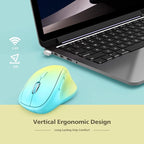 Ergonomic Wireless Mouse with USB Receiver - Image 4