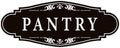 Pantry Door Sign Sticker for Kitchen, Self-adhesive Farmhouse Pantry Decor for by LUHIMO