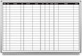 ER Dry-Erase Hospital Whiteboard 48" x 36" by CreativeSafetySupply