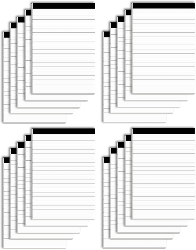 Nichela Notepads Bulk for Daily Planning and Organization of Work – 4 x by Nichela