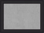 Amanti Art Black Framed Magnetic Board 25x33 Medium Vision Board