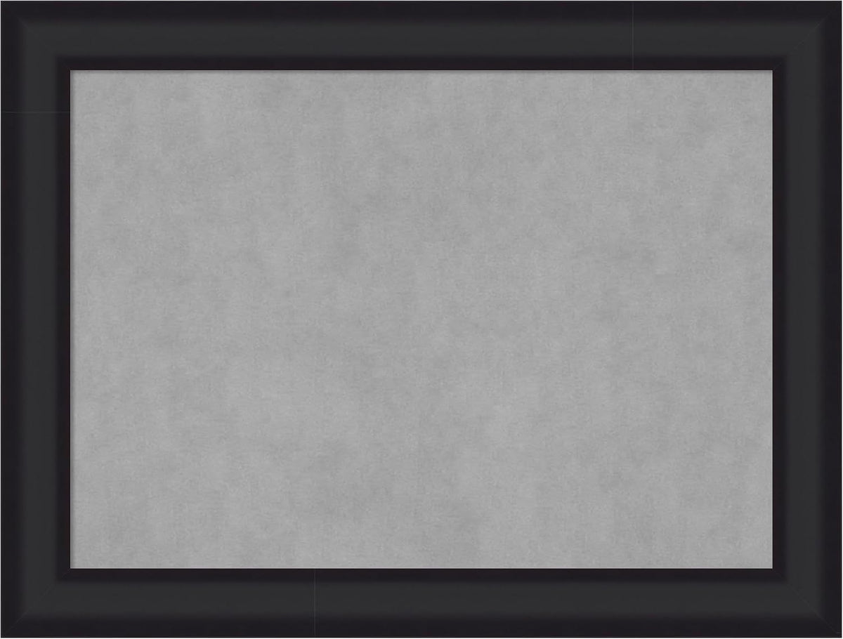Amanti Art Black Framed Magnetic Board 25x33 Medium Vision Board